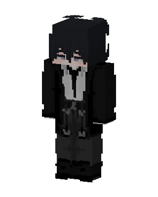 Gothic Butler skin, 3D preview