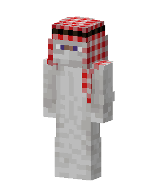 Plaid Hat Yeti skin, 3D preview