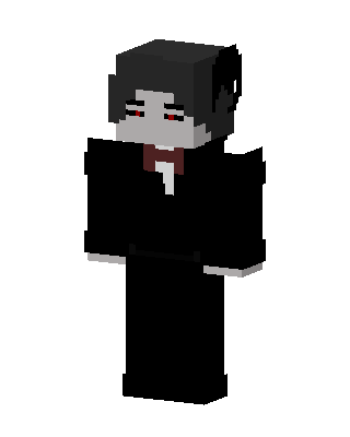 Black Hero Boy skin, 3D preview