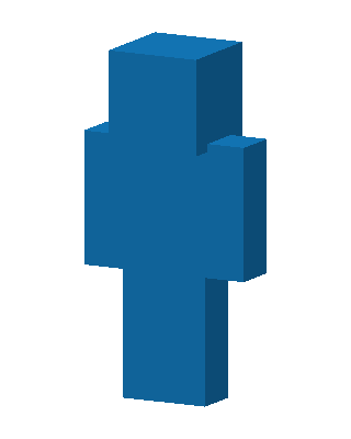 Blue Mob Boy Minecraft blue skin