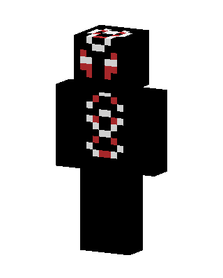 Black Villain skin, 3D preview