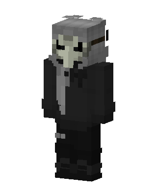 Black Hero Boy skin, 3D preview