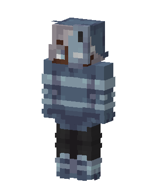 Frost Golem skin, 3D preview