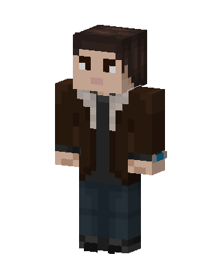 Brown Student Boy Minecraft skin