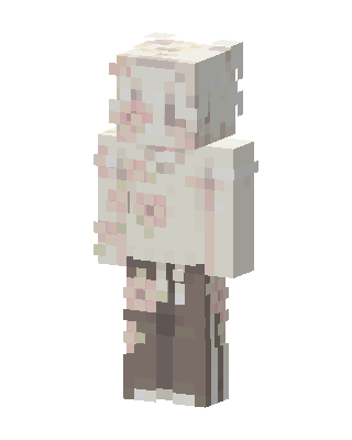 Blossom Hoodie skin, 3D preview