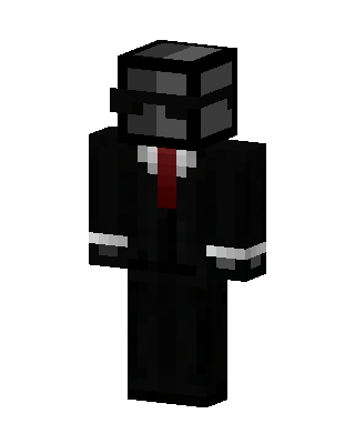 Suited Speaker Head skin, 3D preview