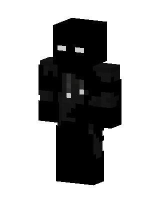 Black Villain Boy Minecraft skin