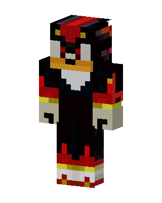 Black Gamer Boy skin, 3D preview