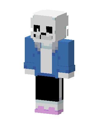 Sans skin, 3D preview