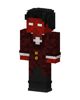 Red Villain Boy Minecraft red skin