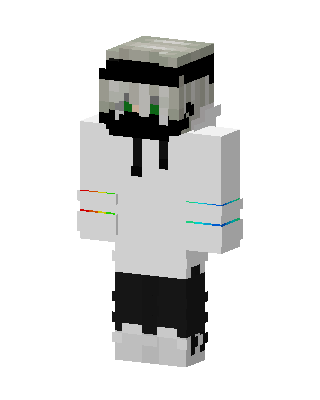 Masked Hoodie Kid skin, 3D preview