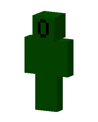 Green Zero skin, 3D preview