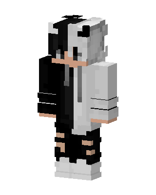 White Emo Boy Minecraft skin