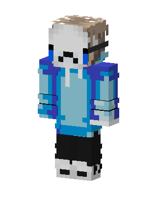 Sans skin, 3D preview