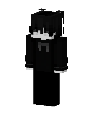 Shadow Hoodie Minecraft ninja skin