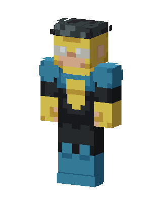 Invincible skin, 3D preview