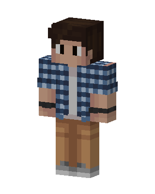 Blue Player Boy Minecraft blue skin