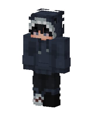 Black Hoodie Boy Minecraft hoodie skin