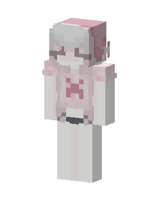 White Cutie Girl Minecraft skin