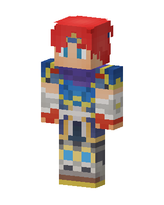 Roy skin, 3D preview