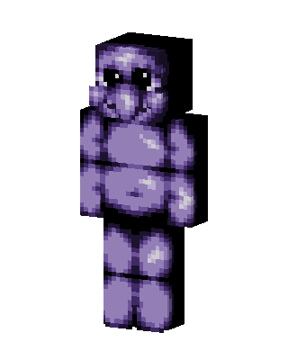 Purple Mob skin, 3D preview