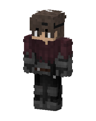 Crimson Wanderer skin, 3D preview