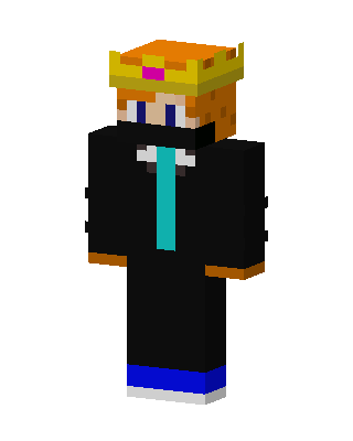 Crowned Suit Guy skin, 3D preview