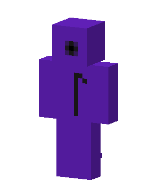 Purple Cyclops skin, 3D preview