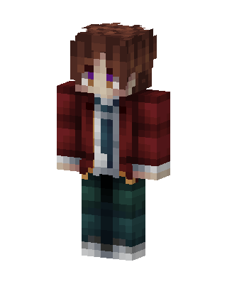 Crimson Jacket skin, 3D preview