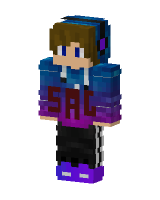 Galaxy Hoodie Gamer Minecraft skin