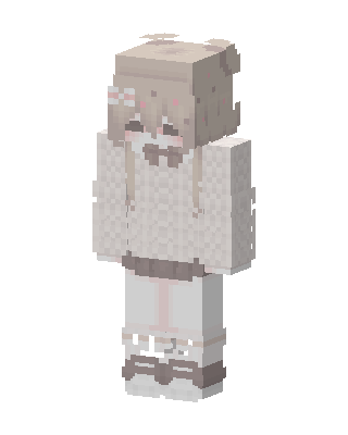 Cozy Bear Girl skin, 3D preview