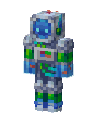 Earth Bot Minecraft skin