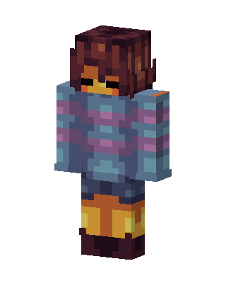 Frisk Minecraft skin