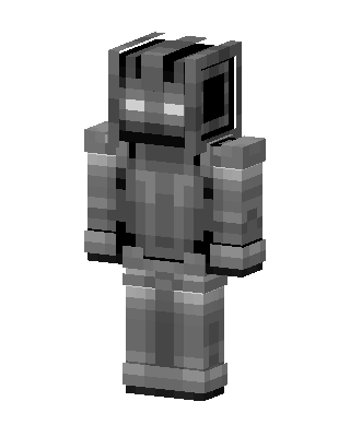 TV Head Robot skin, 3D preview