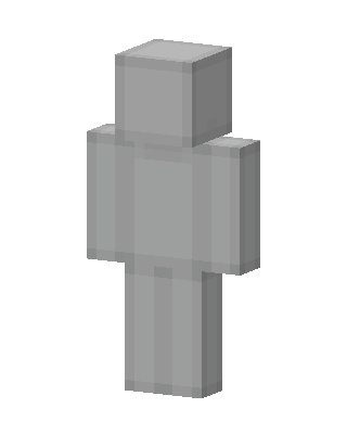 Gray Mob skin, 3D preview