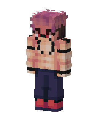 Yuji Itadori skin, 3D preview