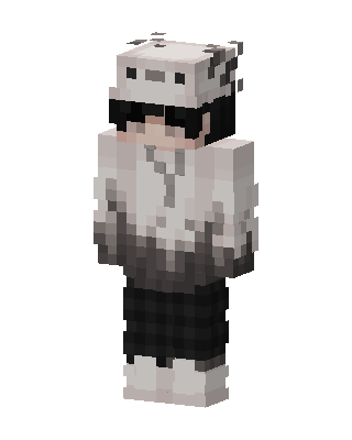 White Hoodie Boy Minecraft skin