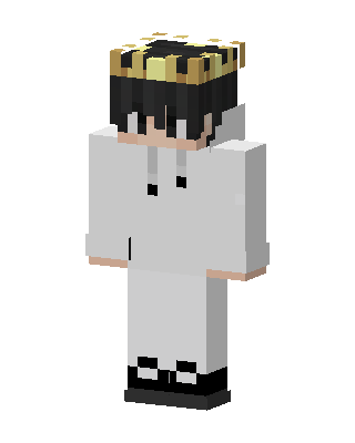 White King Minecraft white skin