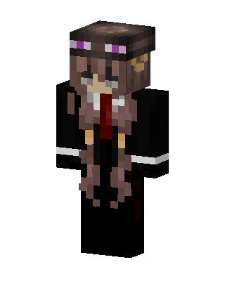 Black Student Minecraft skin