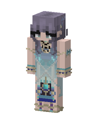 Frost Oracle Minecraft skin