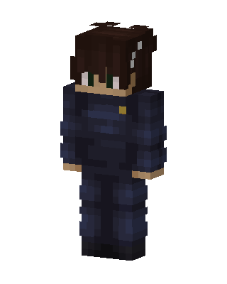 Midnight Uniform skin, 3D preview