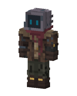 Brown Astronaut Boy Minecraft skin