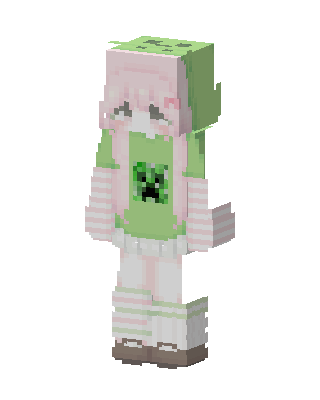 Creeper Cutie Minecraft skin