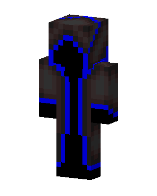 Blue Shadow Minecraft skin