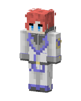 Crimson Cleric Minecraft skin