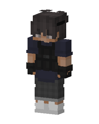 Tactical Techwear skin, 3D preview