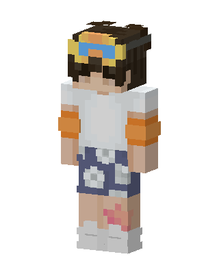 Goggles Kid skin, 3D preview