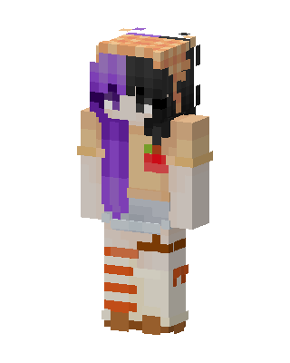 White Player Girl Minecraft white skin