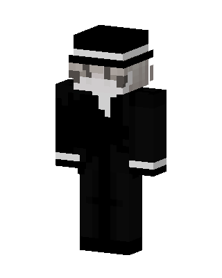 Plague Doctor skin, 3D preview