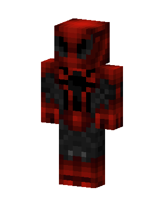 Red Masked Hero Boy Minecraft red skin